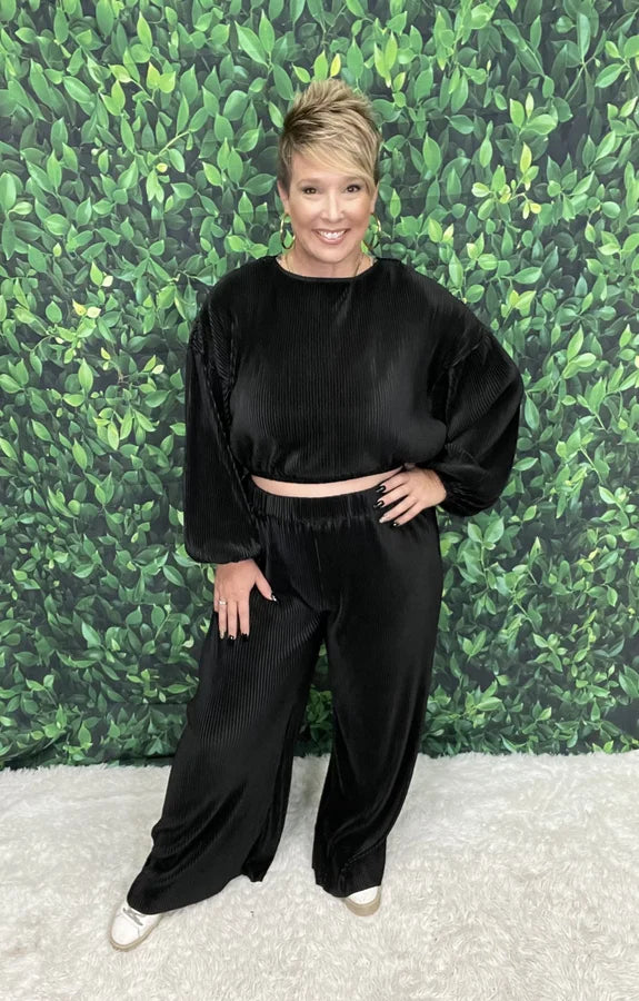 ritzy ribbed 2 piece set