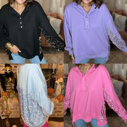 Sequin Henley