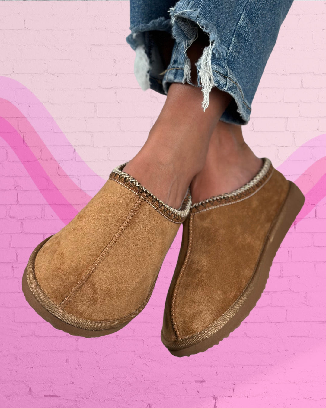 Sparks Tan Slippers