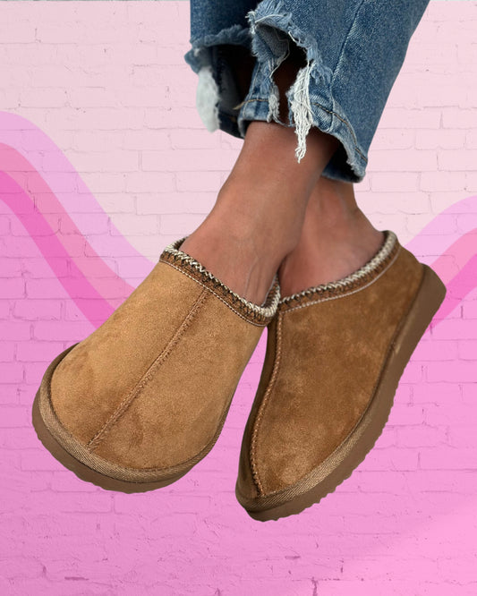 Sparks Tan Slippers