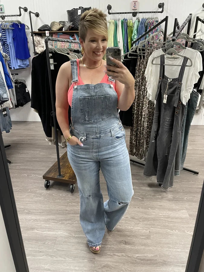 Straight Leg Overalls