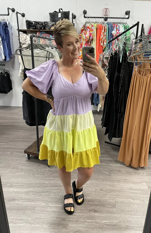 Tabitha Tiered Mini Dress