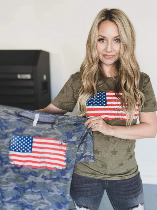 Vintage Flag Tee
