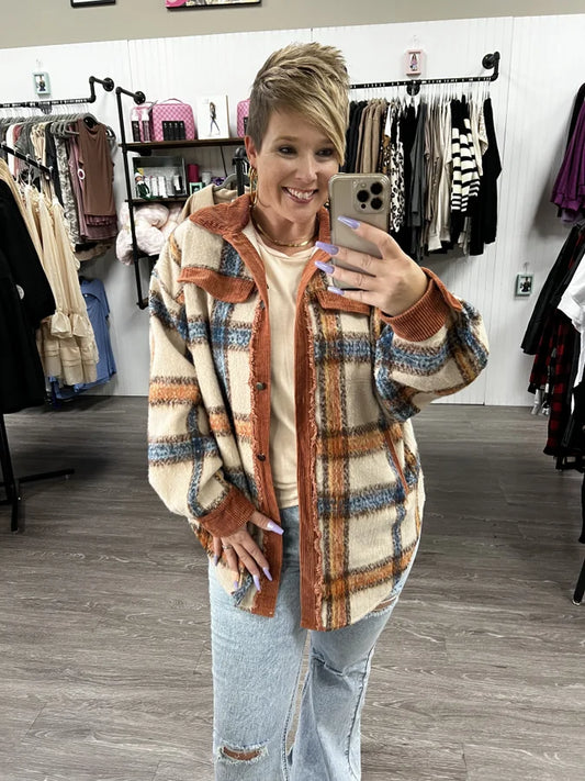 Vintage Plaid Shacket