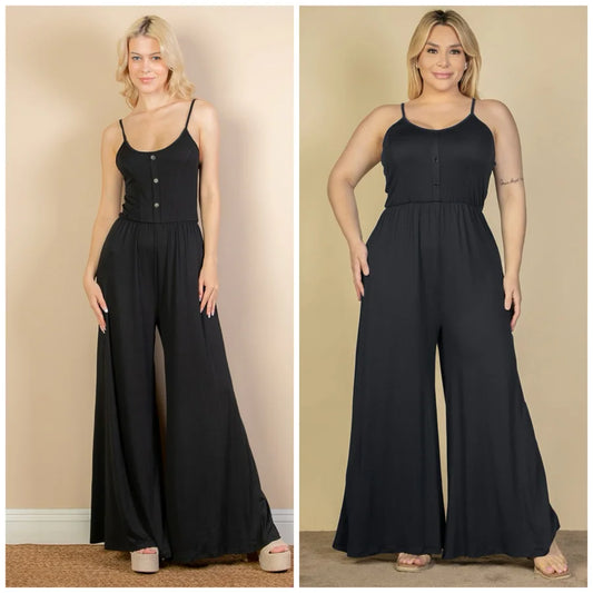 Wide Leg Jumpsuit
